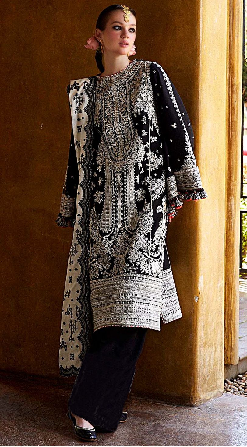 Bareeze Embroidered Lawn 3-Piece Suit - BL-063, view 1