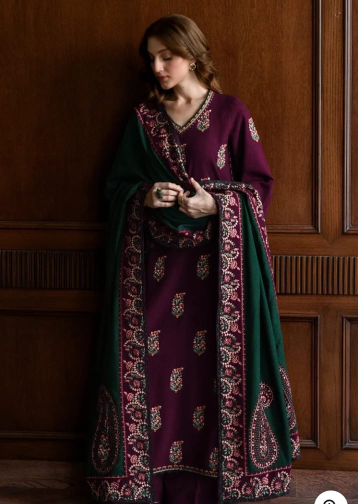 Bareeze Embroidered Lawn 3-Piece Suit - BL-056, view 1
