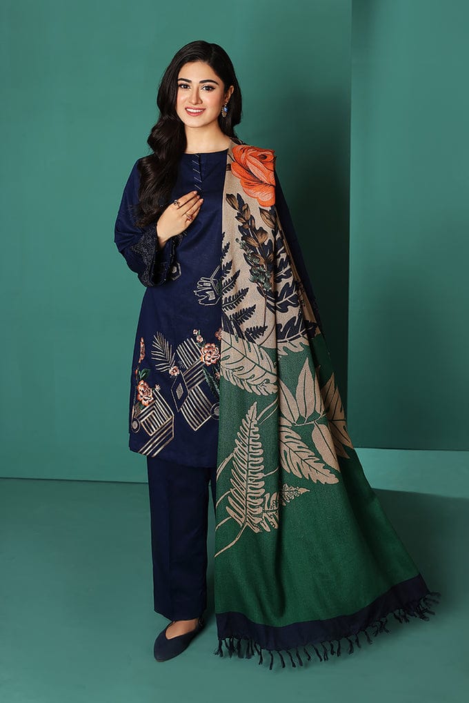 Bareeze Embroidered Lawn 3-Piece Suit - BL-017, view 1