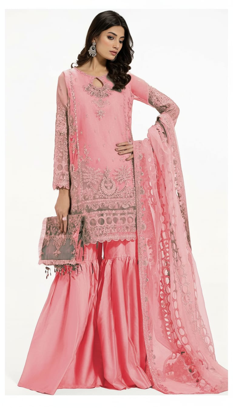 Bareeze Embroidered Lawn 3-Piece Suit - BL-015, view 1