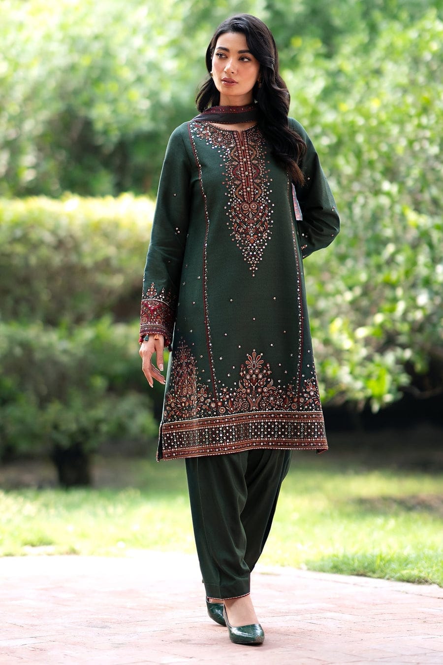Bareeze Embroidered Lawn 3-Piece Suit - BL-007, view 1