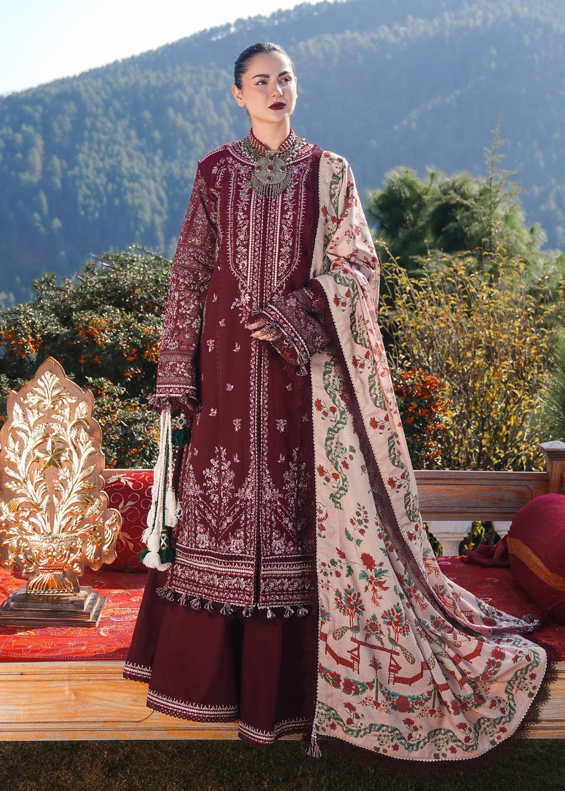 Bareeze Embroidered Lawn 3-Piece Suit - BL-019, view 1