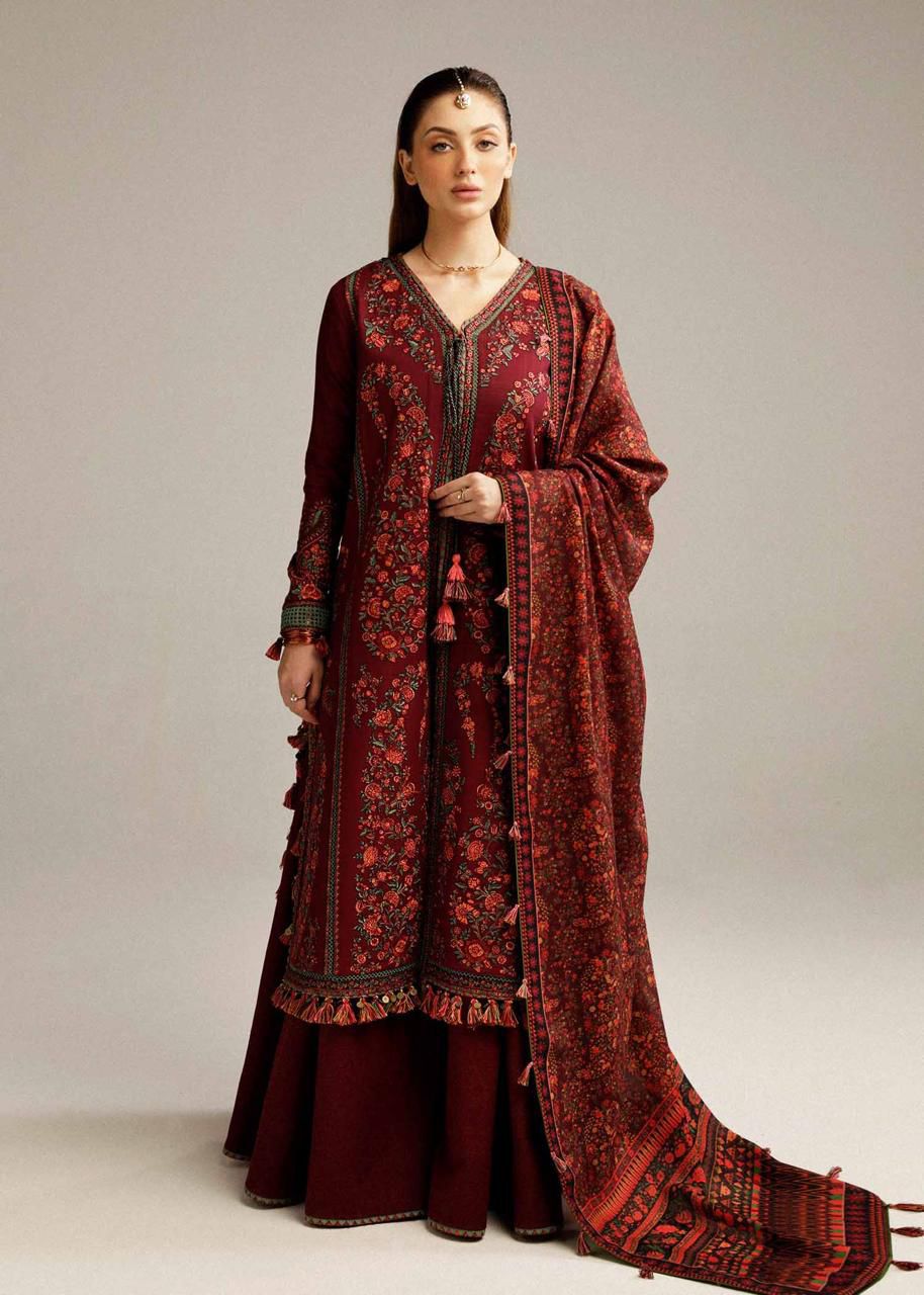 Bareeze Embroidered Lawn 3-Piece Suit - BL-053, view 1