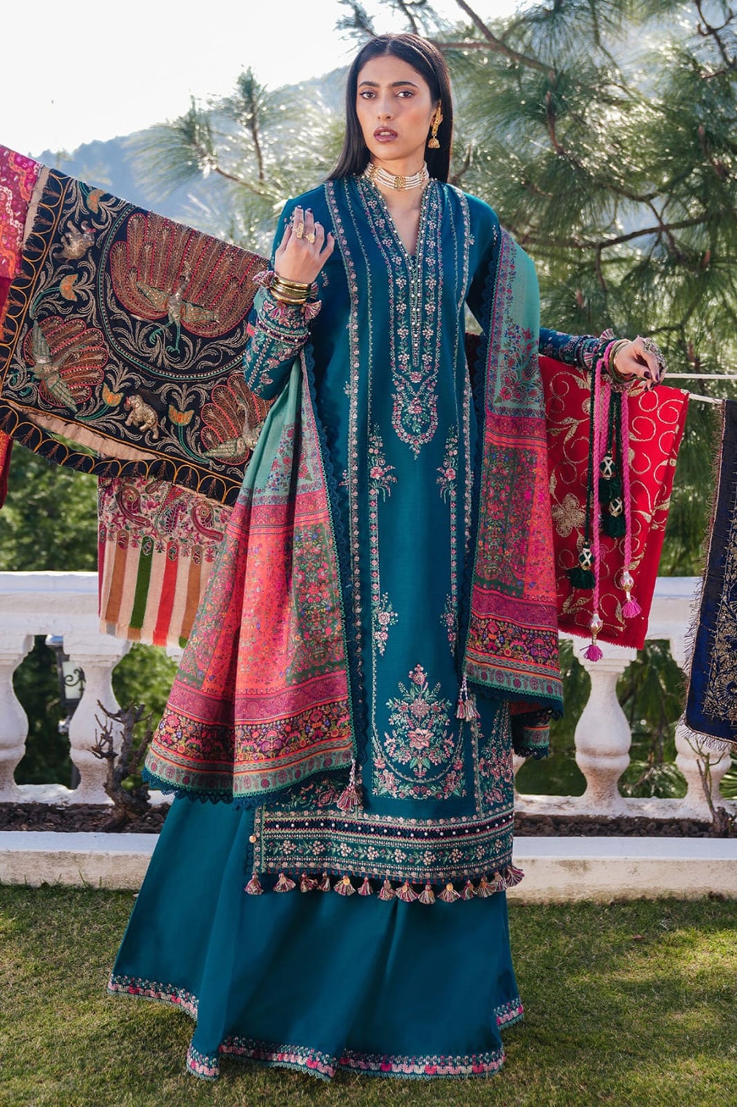 Bareeze Embroidered Lawn 3-Piece Suit - BL-045, view 1