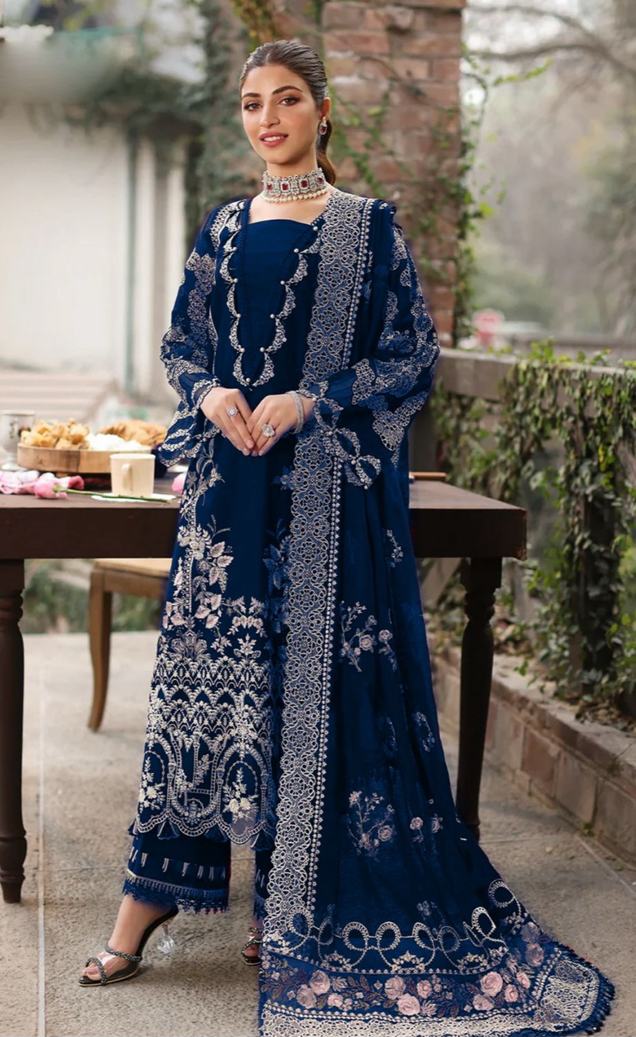 Bareeze Embroidered Lawn 3-Piece Suit - BL-044, view 1