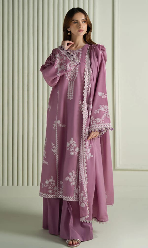 Bareeze Embroidered Lawn 3-Piece Suit - BL-075, view 1