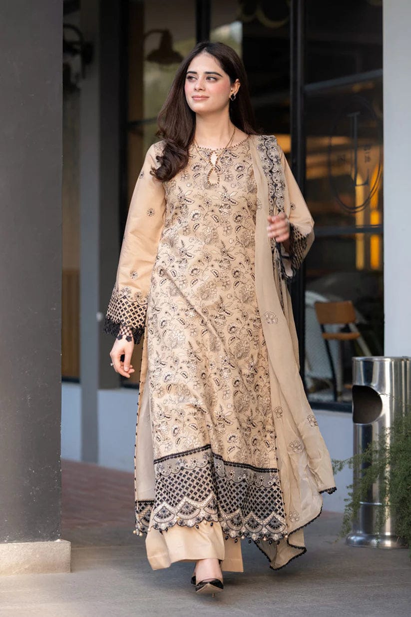 Bareeze Embroidered Lawn 3-Piece Suit - BL-073, view 1