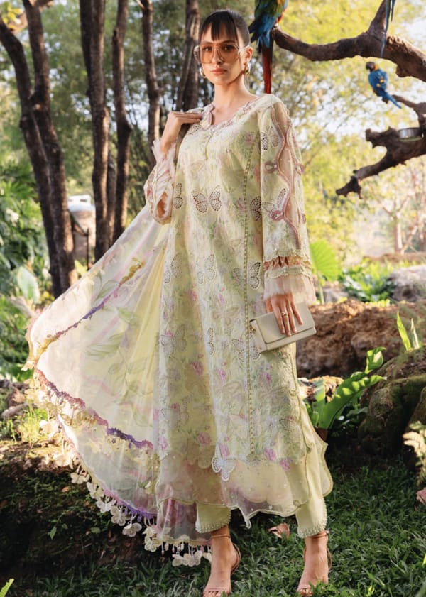 Bareeze Embroidered Lawn 3-Piece Suit - BL-96, view 1