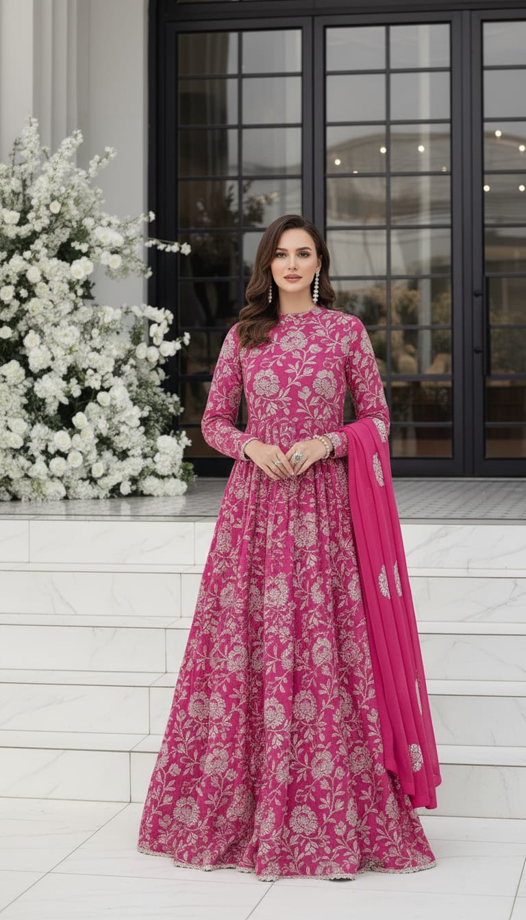 Bareeze Embroidered Lawn 3-Piece Suit - BL-074, view 1